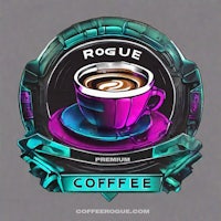 the logo for rogue coffee